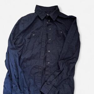 Women’s Navy Polka Dot Polo